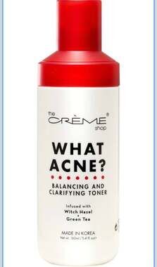 The‎ Crème Shop What Acne? Balancing and Clarifying Toner 160ml / 5.41 fl. oz.